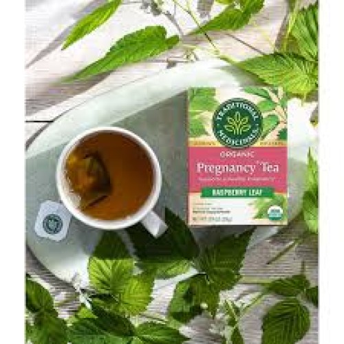 Organic Pregnancy Tea Raspberry Leaf Caffeine Free Tea Bags